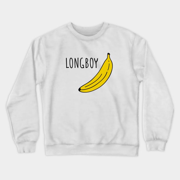 Beck Longboy Banana Yukio Koyuki Tanaka Crewneck Sweatshirt by aniwear